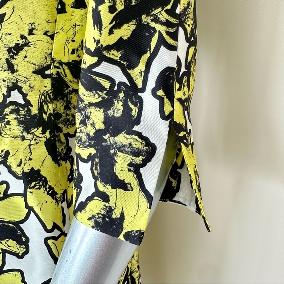 Oscar De La Renta Floral Dress size 6 US Authentic Retail 2500$ - Picture 9 of 10